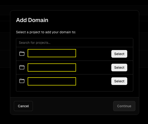 Add Domain